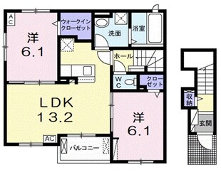 トワエモアの物件間取画像